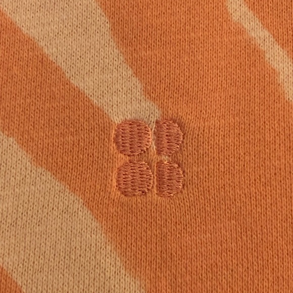 NWT Sweaty Betty Sweatshirt, M (runs large), creamsicle orange, soft and cozy! - Picture 10 of 15